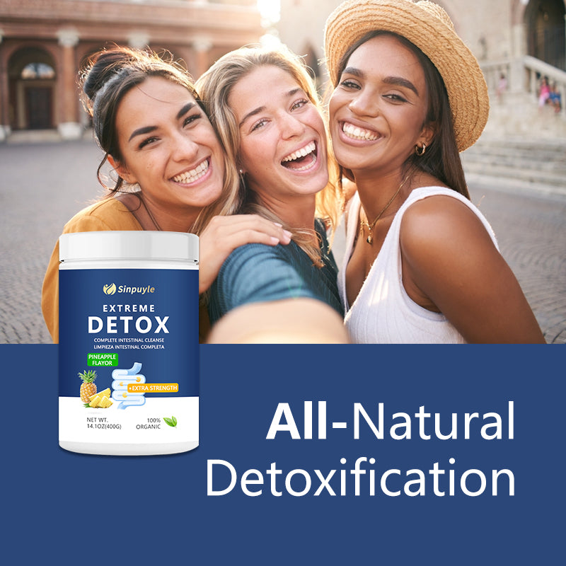 Cleanse Detox Powder - Pineapple Flavor, Supports Healthy Digestion with Multiple Fruits & Vegetables, Enzymes & Vitamins, Low Calorie, Natural Cleansing Drink, 380g, Dietary Supplement|Bold Bottle Design|Natural Ingredients