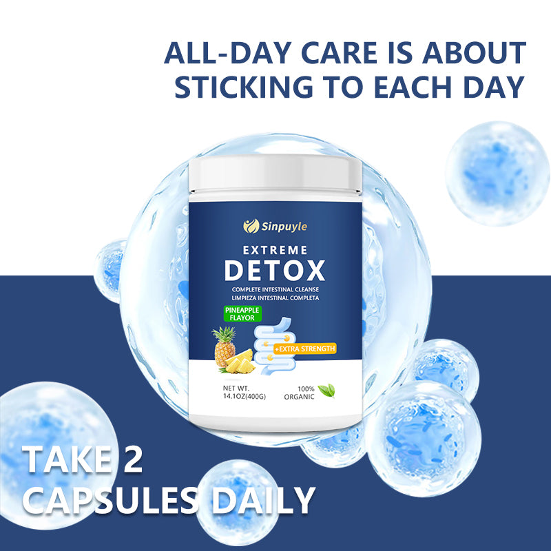 Cleanse Detox Powder - Pineapple Flavor, Supports Healthy Digestion with Multiple Fruits & Vegetables, Enzymes & Vitamins, Low Calorie, Natural Cleansing Drink, 380g, Dietary Supplement|Bold Bottle Design|Natural Ingredients