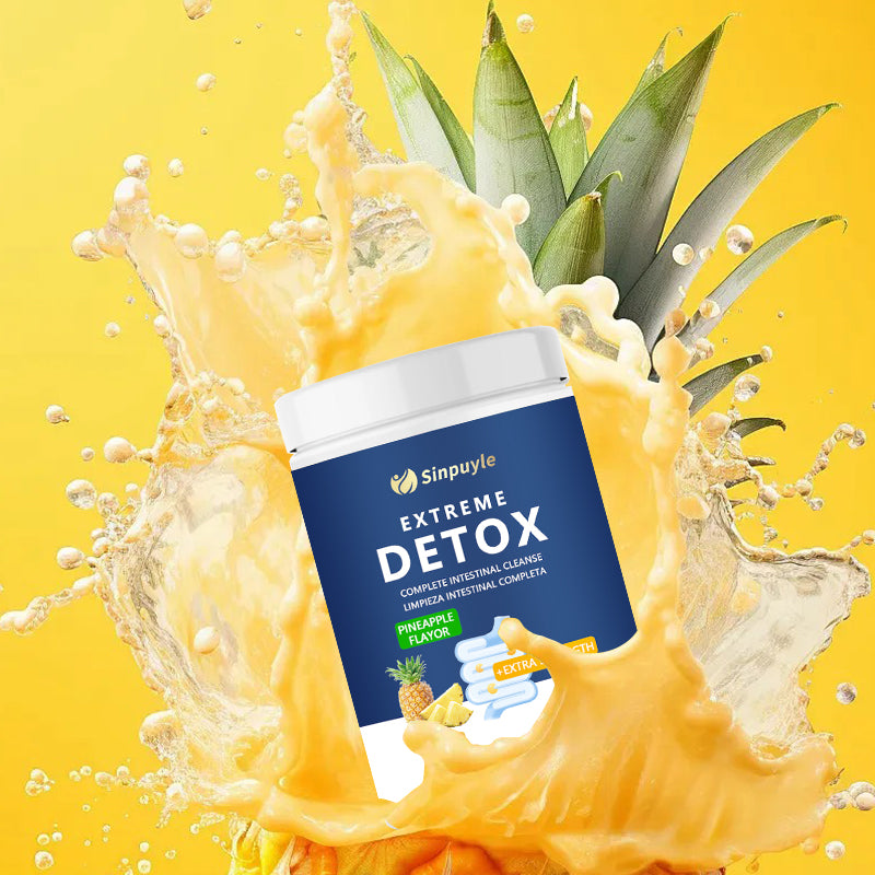 Cleanse Detox Powder - Pineapple Flavor, Supports Healthy Digestion with Multiple Fruits & Vegetables, Enzymes & Vitamins, Low Calorie, Natural Cleansing Drink, 380g, Dietary Supplement|Bold Bottle Design|Natural Ingredients