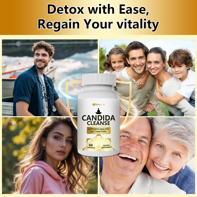 Candida Cleanse, Oreganoleaf, Aloe Vera, Wormwood, Black Wainut Hul, Gut Colon Cleanse Detox, Feminine Balance Complex, Natural Herbal Formula