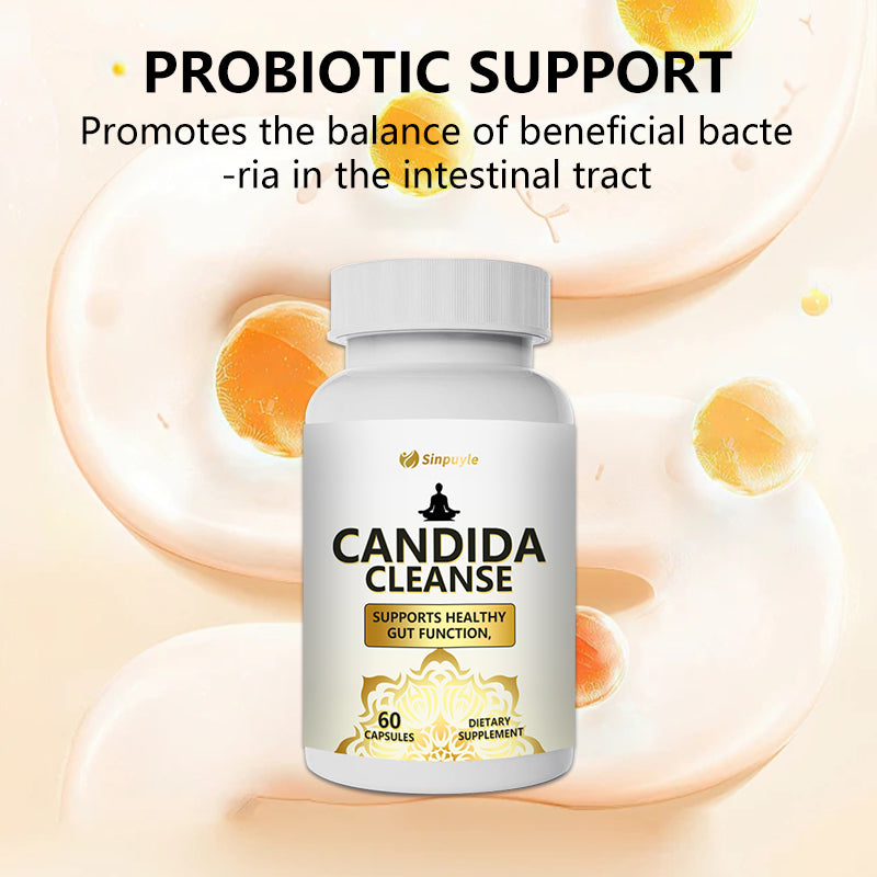 Candida Cleanse, Oreganoleaf, Aloe Vera, Wormwood, Black Wainut Hul, Gut Colon Cleanse Detox, Feminine Balance Complex, Natural Herbal Formula