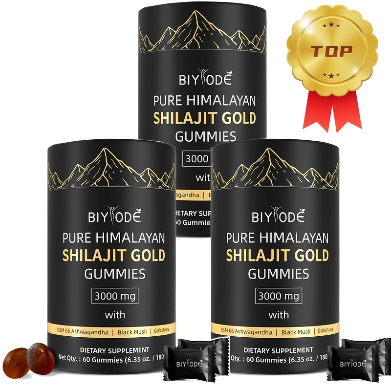 Shila Gummies - A Delicious Gummy Enriched With Multiple Herbs.The Gold Grade Shila Used In The Gummies Is Carefully Extracted And Processed To Ensure Its Purity. It Is Then Infused With Ashwagandha, Ginseng, Black Musli, Gokshura, Ginger