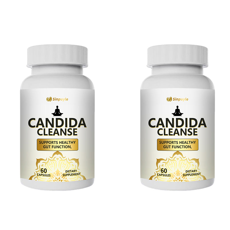 Candida Cleanse, Oreganoleaf, Aloe Vera, Wormwood, Black Wainut Hul, Gut Colon Cleanse Detox, Feminine Balance Complex, Natural Herbal Formula