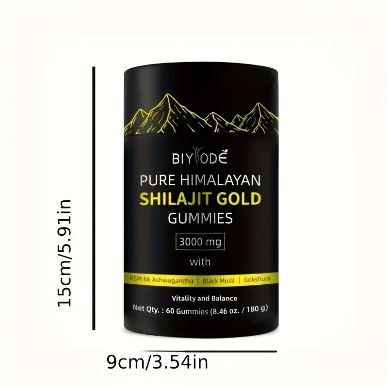 Shila Gummies - A Delicious Gummy Enriched With Multiple Herbs.The Gold Grade Shila Used In The Gummies Is Carefully Extracted And Processed To Ensure Its Purity. It Is Then Infused With Ashwagandha, Ginseng, Black Musli, Gokshura, Ginger