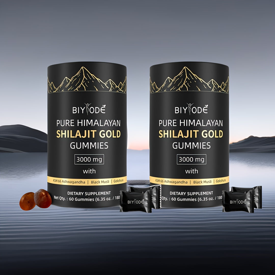 Shila Gummies - A Delicious Gummy Enriched With Multiple Herbs.The Gold Grade Shila Used In The Gummies Is Carefully Extracted And Processed To Ensure Its Purity. It Is Then Infused With Ashwagandha, Ginseng, Black Musli, Gokshura, Ginger