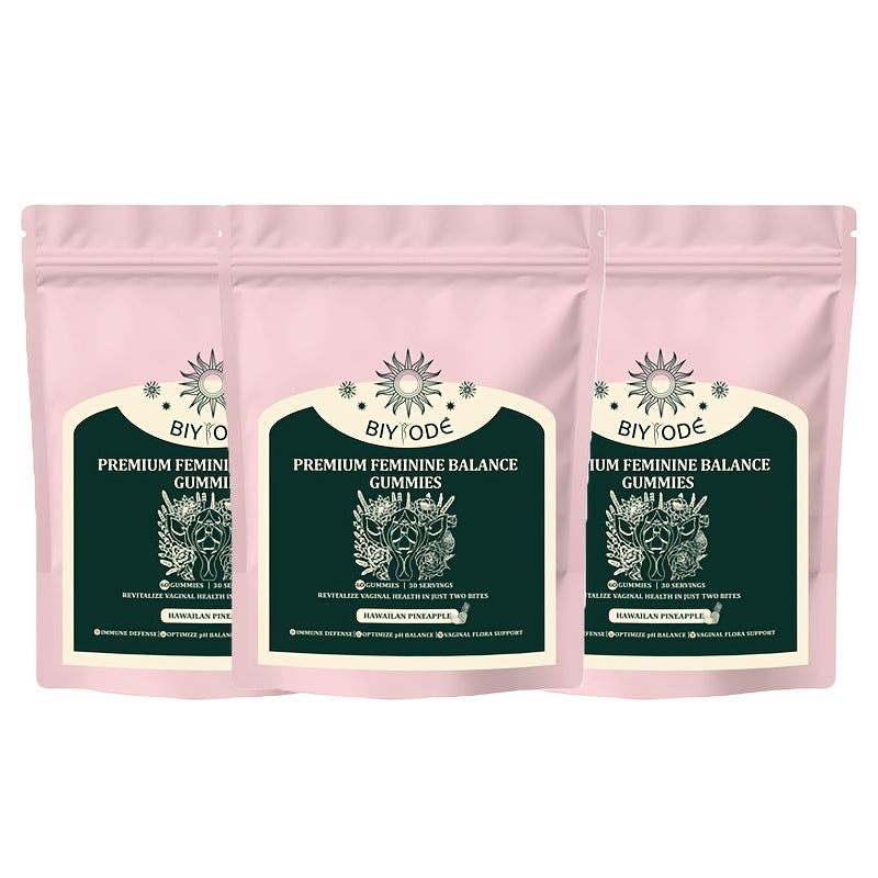 60 pieces of Women's balanced dietary supplement gummies are popular products that can make women and their partners feel comfortable, making them the preferred gift for women
