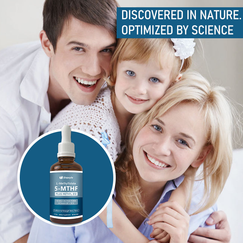 L Methyl Folate 15mg + B12 Cofactor, Berry Flavor, Professional Strength, Liquid Active 5-MTHF Form, Supports Mood, Methylation, & Cognition
