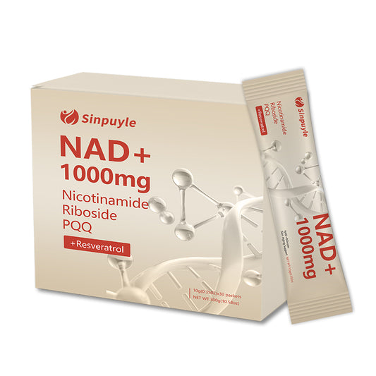 NAD+ Berry Flavor Drink Mix for Skin Aging Support, Energy, and Focus - A pack of 30-