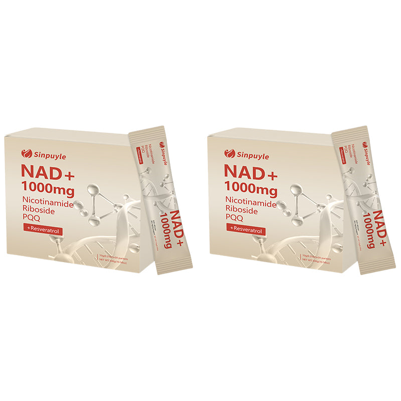NAD+ Berry Flavor Drink Mix for Skin Aging Support, Energy, and Focus - A pack of 30-